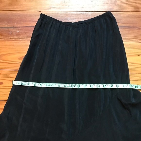EcoSkin Black Asymmetrical Skirt, EUC, S - Picture 13 of 13